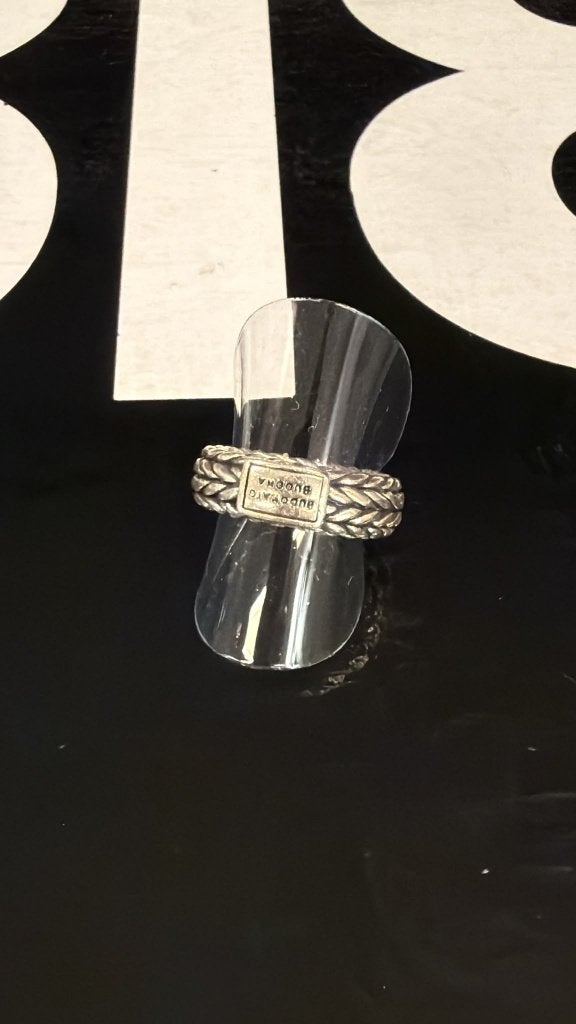 BUDDHA TO BUDDHA RING TYPE ELLEN MAAT 17 € 99,95 BTBAPELDOOR, Ophalen of Verzenden, Zo goed als nieuw, 17 tot 18, Dame of Heer