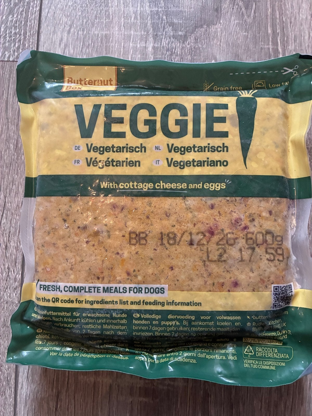 Butternut VEGGIE - hondenvoeding, Dieren en Toebehoren, Dierenvoeding, Ophalen, Hond