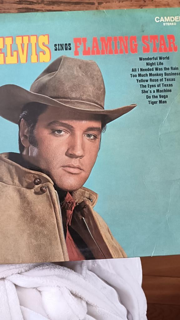 Elvis sings Flaming star, Ophalen, Gebruikt, 12 inch, 1960 - 1969