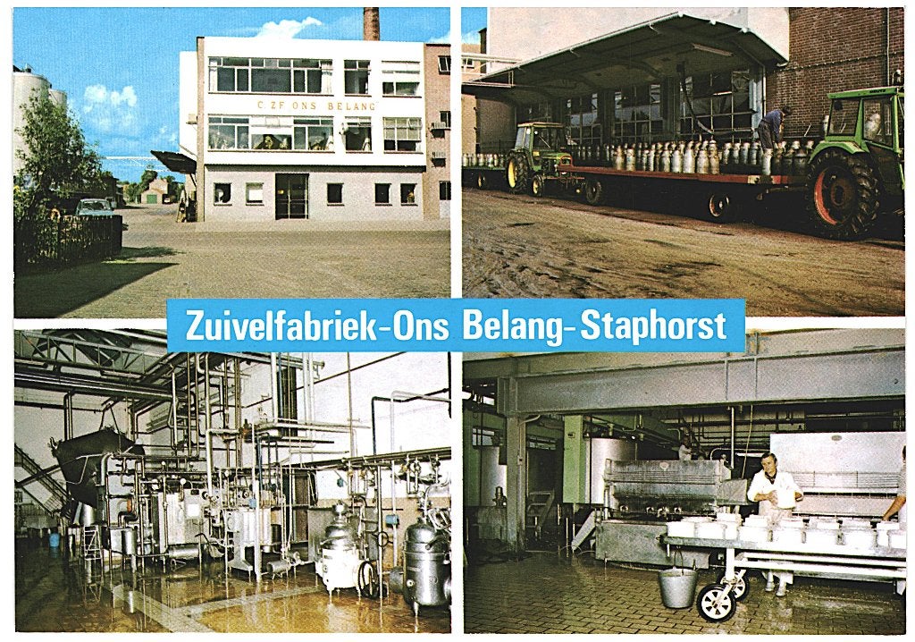 805445	Staphorst	Ov   Zuivelfabriek Ons Belang	Onbschreven, Verzamelen, Ophalen of Verzenden, 1960 tot 1980, Ongelopen, Overijssel
