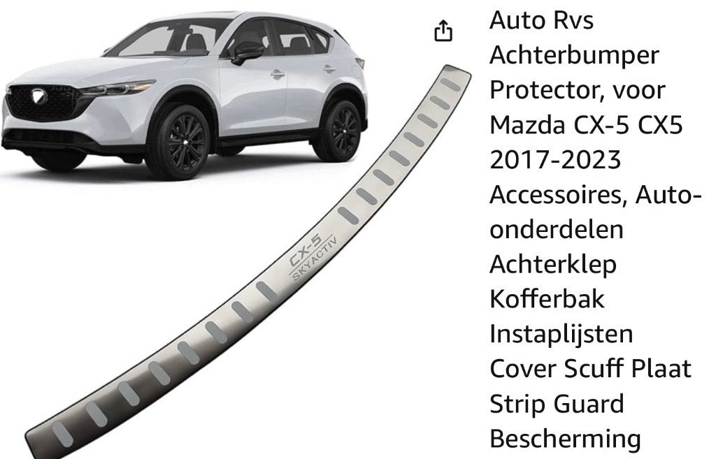 Mazda CX 5 kofferbak beschermingsstrip, Ophalen of Verzenden, Nieuw, Mazda