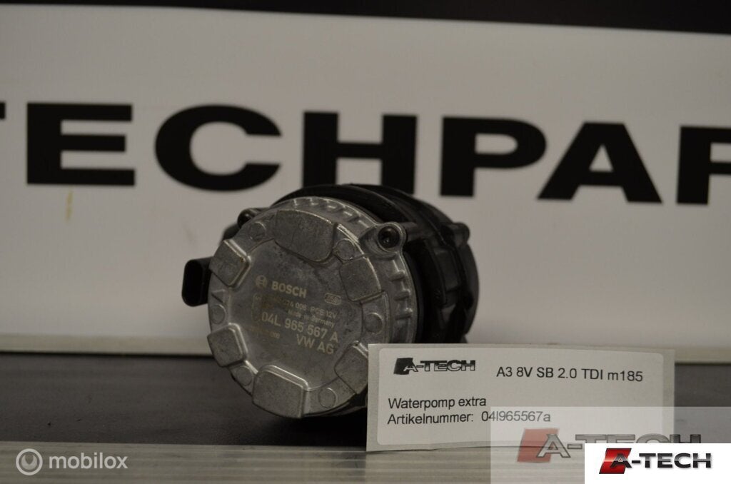 Extra waterpomp Audi A3 8V 2.0 TDI quattro 04l965567a, Audi, Gebruikt, Audi, Ophalen of Verzenden
