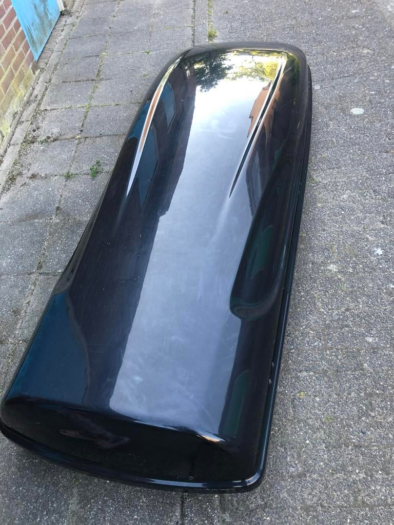 Dakkoffer zwart mooie staat, Auto diversen, Dakkoffers, Ophalen of Verzenden, Zo goed als nieuw