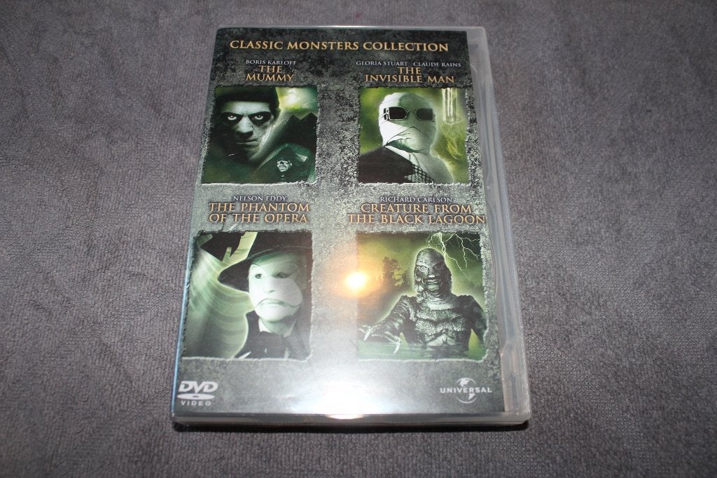 DVD Classic Monster Collection 4 films, Horror, Nederlands, Ophalen of Verzenden, Voor 1940