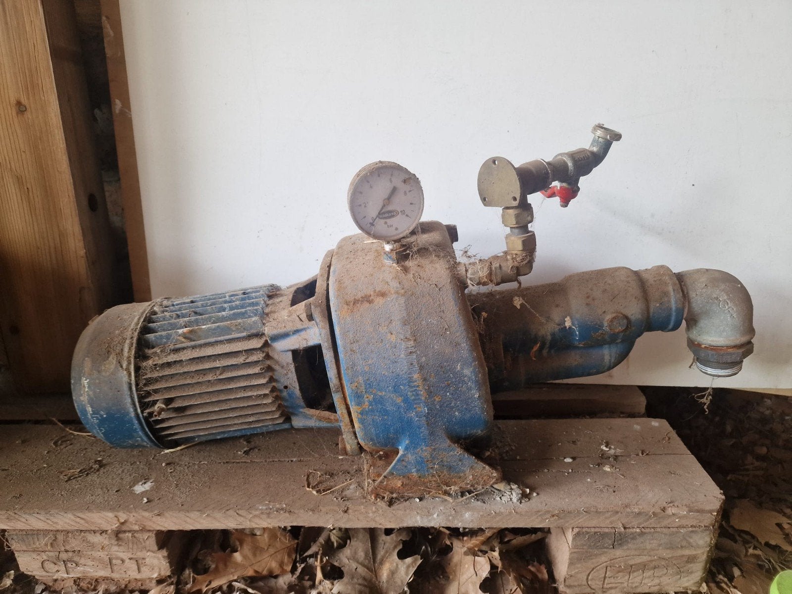 Grondwaterpomp (sterkstroom?), Tuin en Terras, Waterpompen, Ophalen, Gebruikt