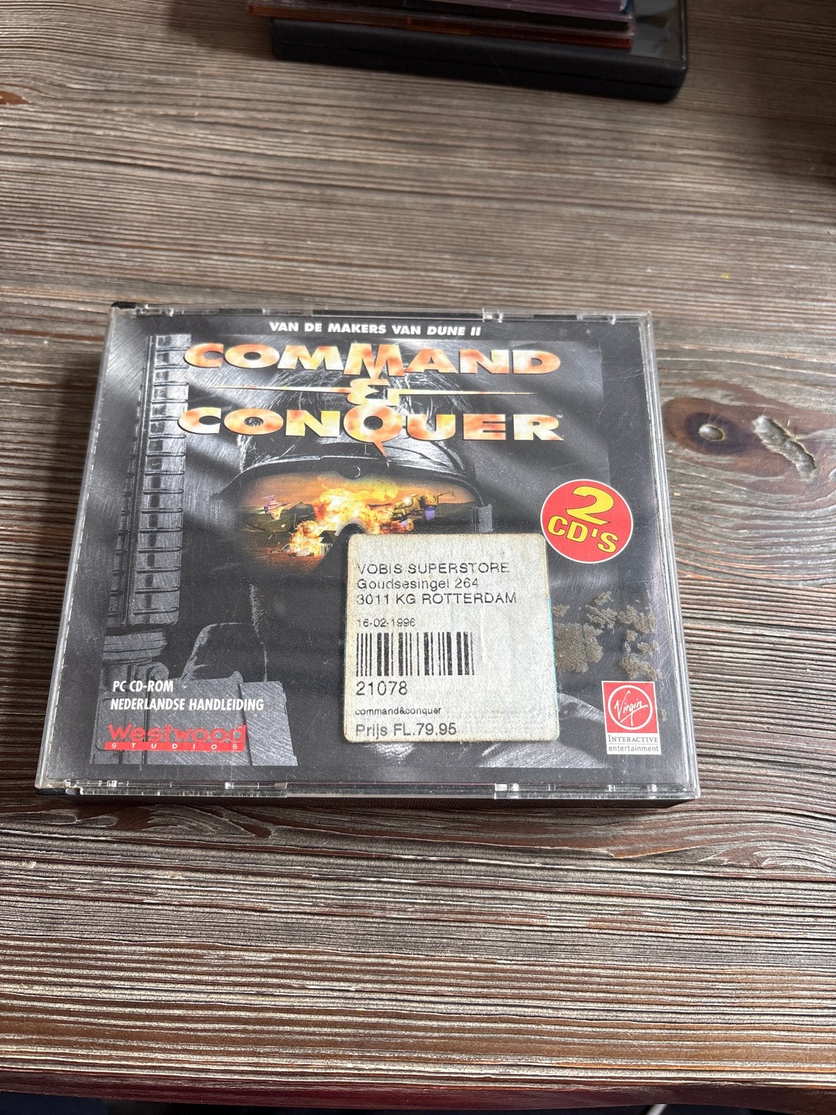 Command & Conquer PC CD-ROM (Nederlandse Handleiding), Spelcomputers en Games, Games | Pc, Gebruikt, Strategie en Constructie