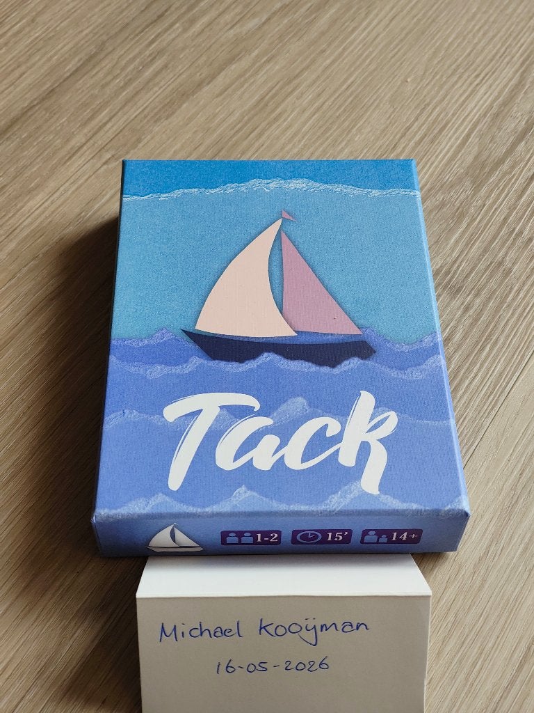 Tack - Spel van Kickstarter, Een of twee spelers, Ophalen of Verzenden, Nieuw, Zerua Games
