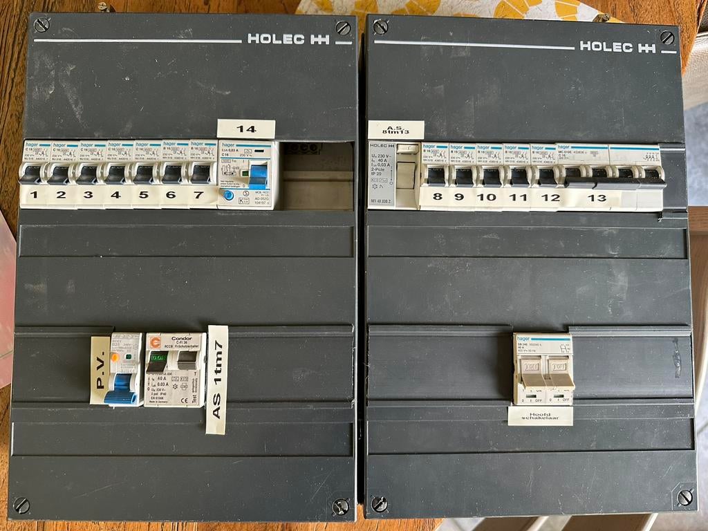 Stoppenkast Holec, Doe-het-zelf en Verbouw, Ophalen, Gebruikt, Overige typen