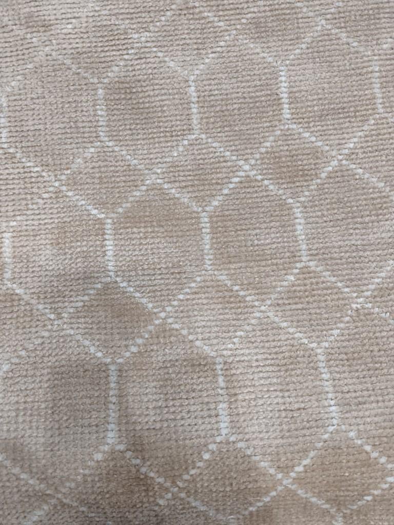 Vloerkleed / Karpet Brinker Laatz Champagne 200 x 300 cm, Handgeweven, Ophalen of Verzenden, 200 cm of meer, Beige