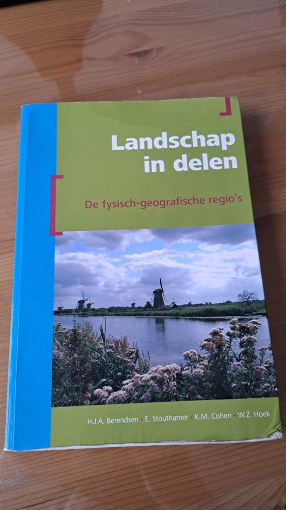 H. Berendsen - Landschap in delen, Gelezen, Ophalen of Verzenden, H. Berendsen; E. Stouthamer; W.Z. Hoek; K.M. Cohen, Natuurwetenschap