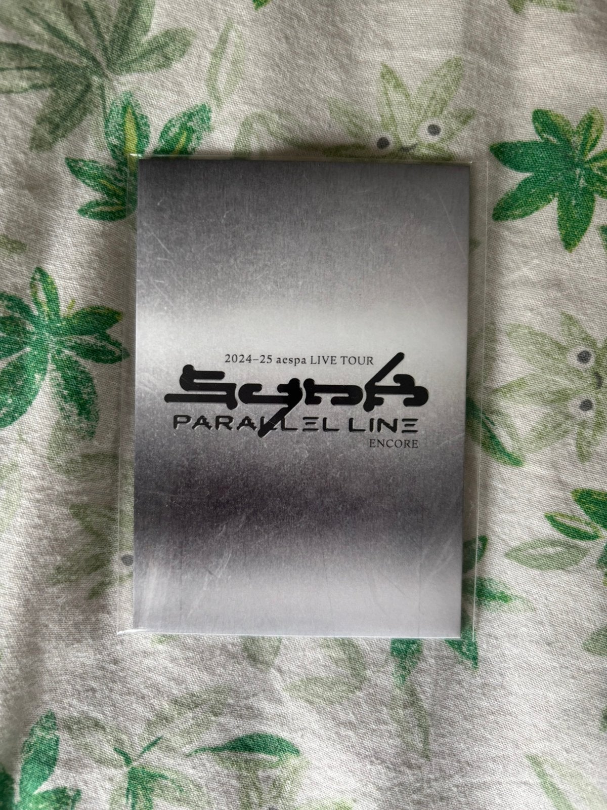 SEALED aespa synk parallel line encore tour scratch card set, Ophalen of Verzenden, Zo goed als nieuw, Foto of Kaart