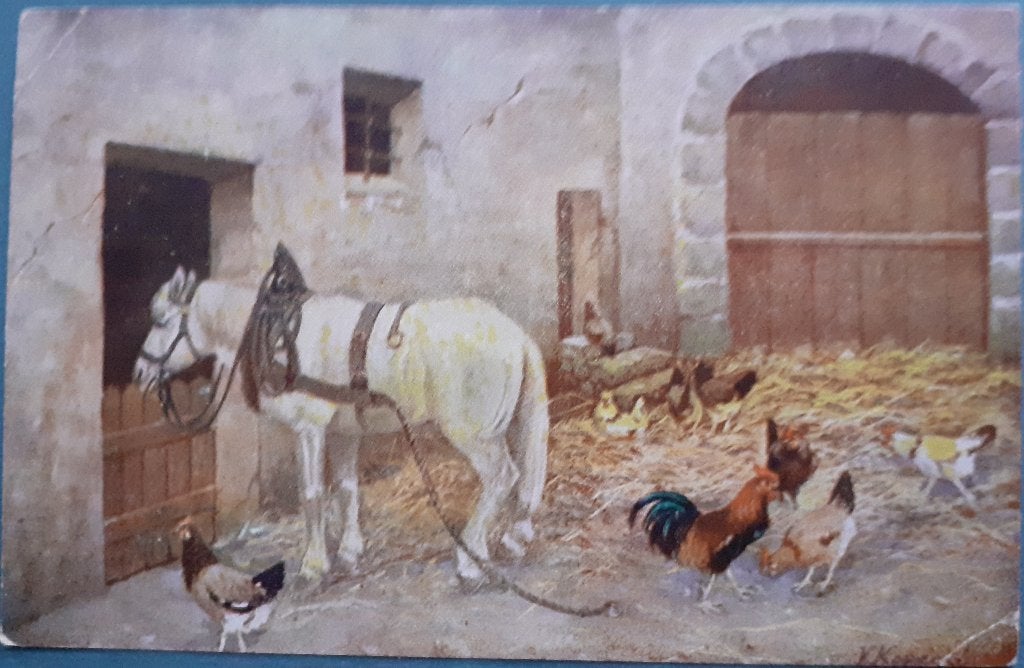 Ansichtkaart Oostenrijk 1918, Verzamelen, Ophalen of Verzenden, Voor 1920, Gelopen, Oostenrijk