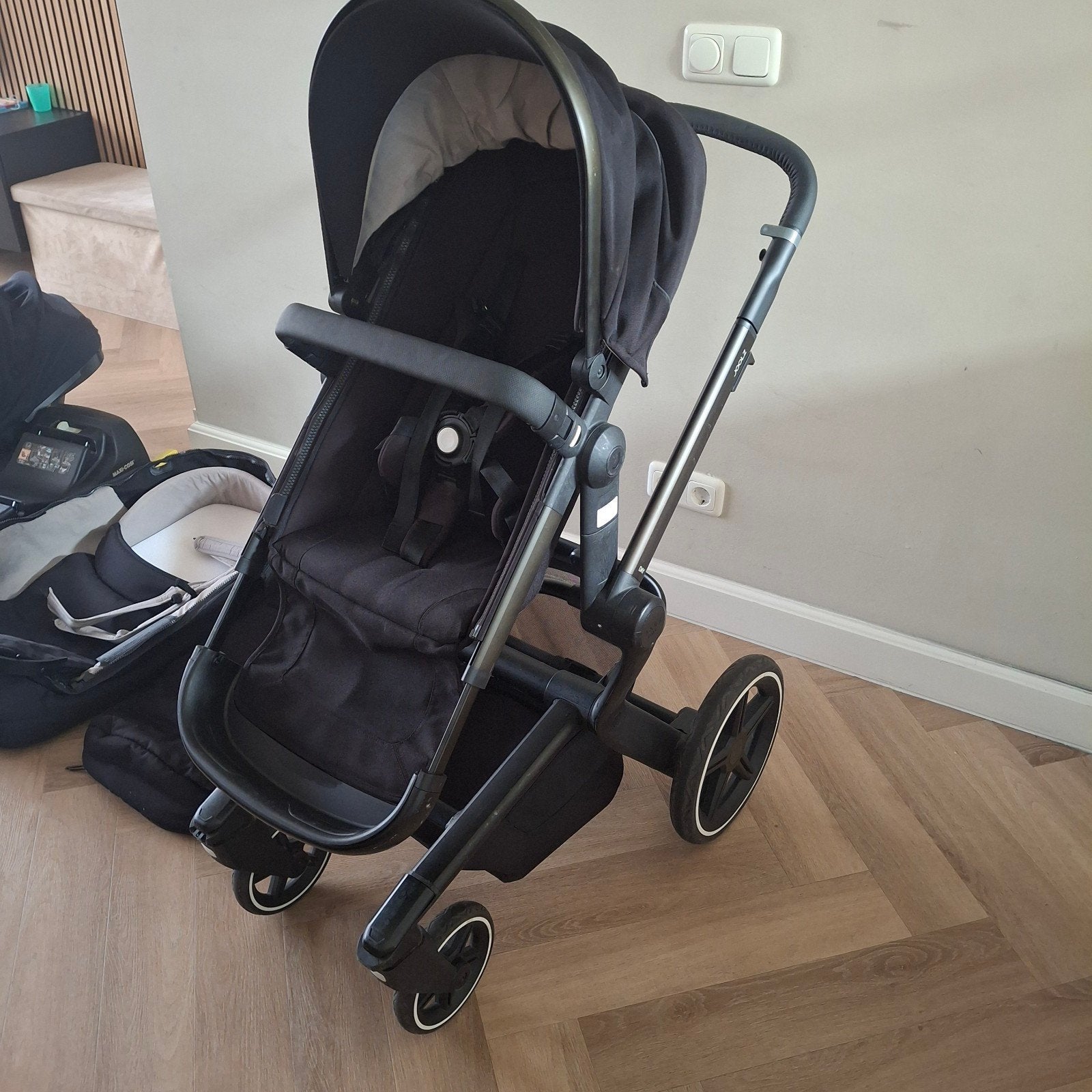Joolz Day plus Reiswieg en Voetenzak, Kinderen en Baby's, Kinderwagens en Combinaties, Ophalen, Gebruikt, Overige merken, Met reiswieg