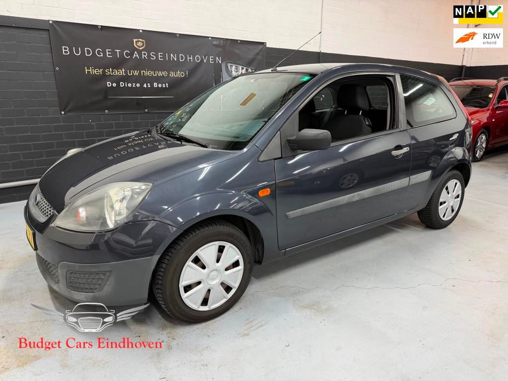 Ford Fiesta 1.3-8V Cool & Sound Nap/Airco/APK 07-2026!, 1299 cc, Stof, Zwart, 4 cilinders