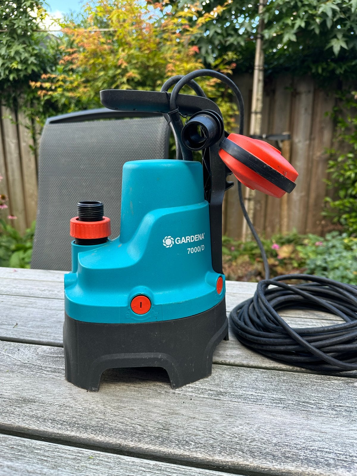 Gardena Dompelpomp 7000/D - Efficiënt en Betrouwbaar, Ophalen, Gebruikt, Elektrisch, Dompelpomp