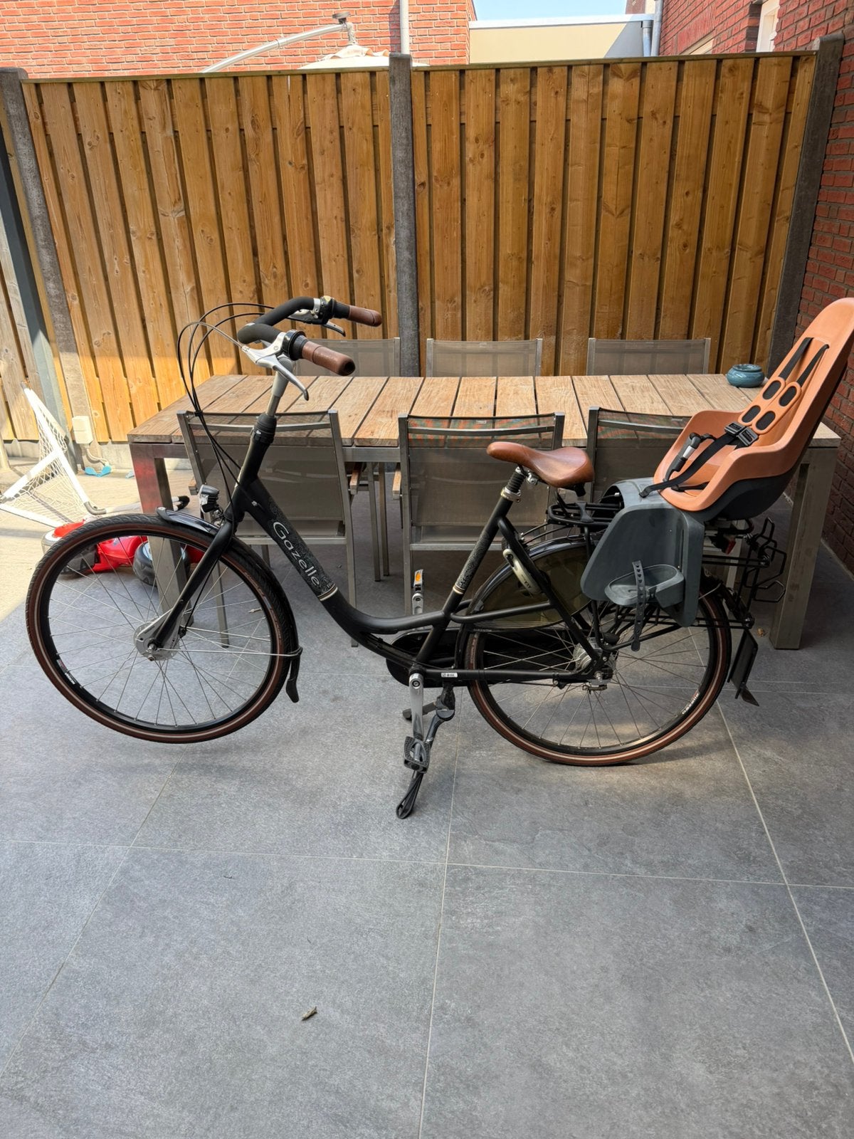 Moeder fiets voor twee kinderen, Ophalen, 2 zitjes, Zo goed als nieuw, Overige merken
