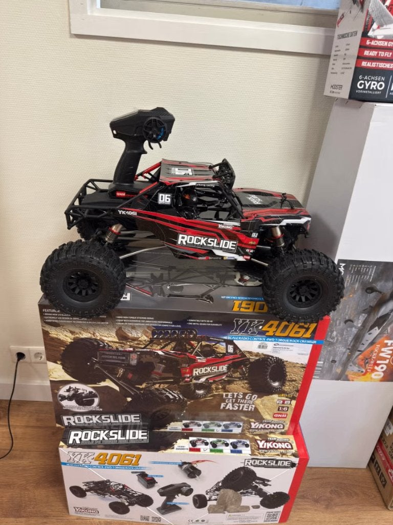 Yikong Rock Crawler Rock Slide 1/6 2 speed incl zender, Ophalen, Nieuw, Elektro, Auto offroad