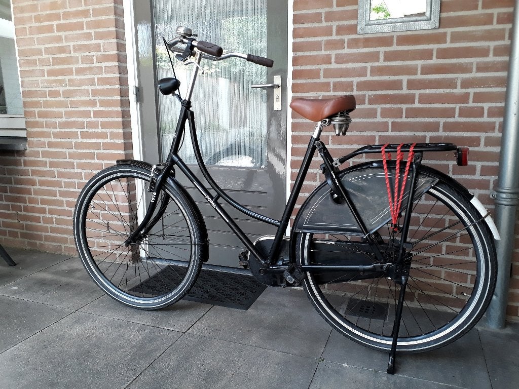 Super mooie Popal damesfiets .omafiets .als nieuw !, Terugtraprem, 56 cm of meer, Zo goed als nieuw, Ophalen