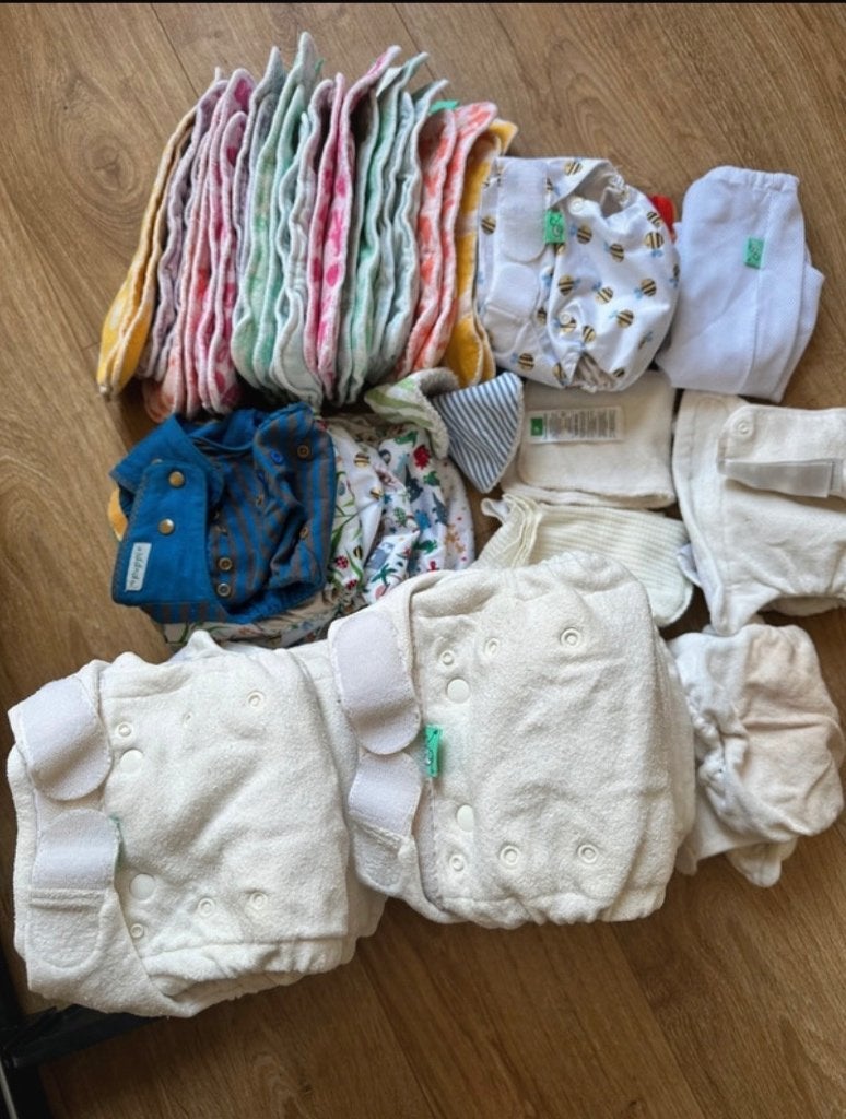 Totalitair Wasbare luiers pakket tot zindelijk, Kinderen en Baby's, Ophalen of Verzenden, Zo goed als nieuw, Overige typen, Overige merken