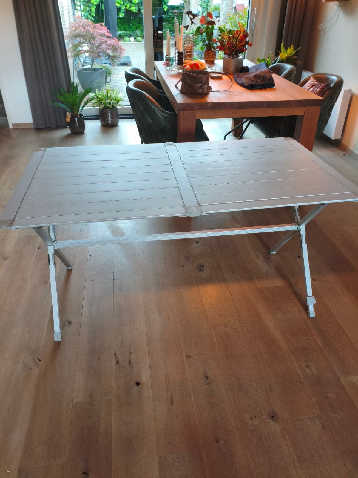 Campingtafel 140x80., Caravans en Kamperen, Kampeermeubelen, Ophalen, Campingtafel