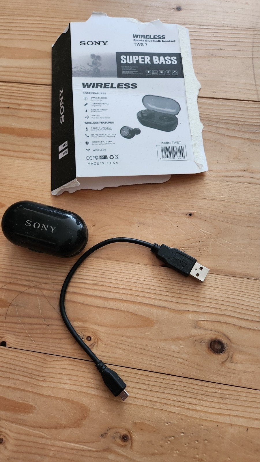 Wireless earbuds sony, Ophalen of Verzenden, Zo goed als nieuw