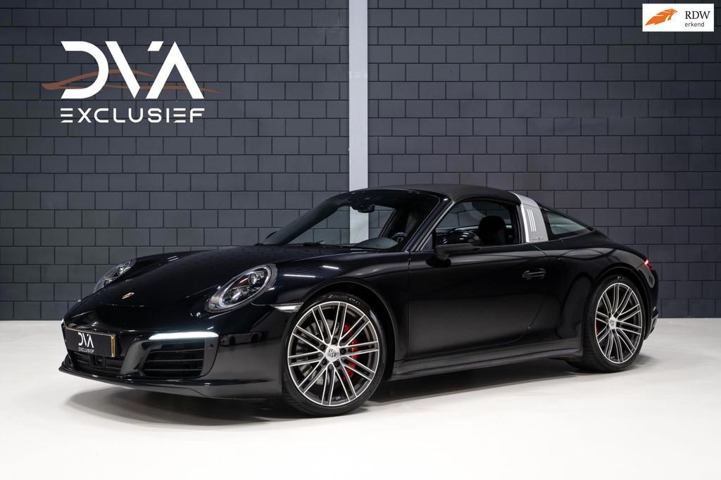 Porsche 991 Targa 4S, Gebruikt, Cabriolet, 4 stoelen, Zwart