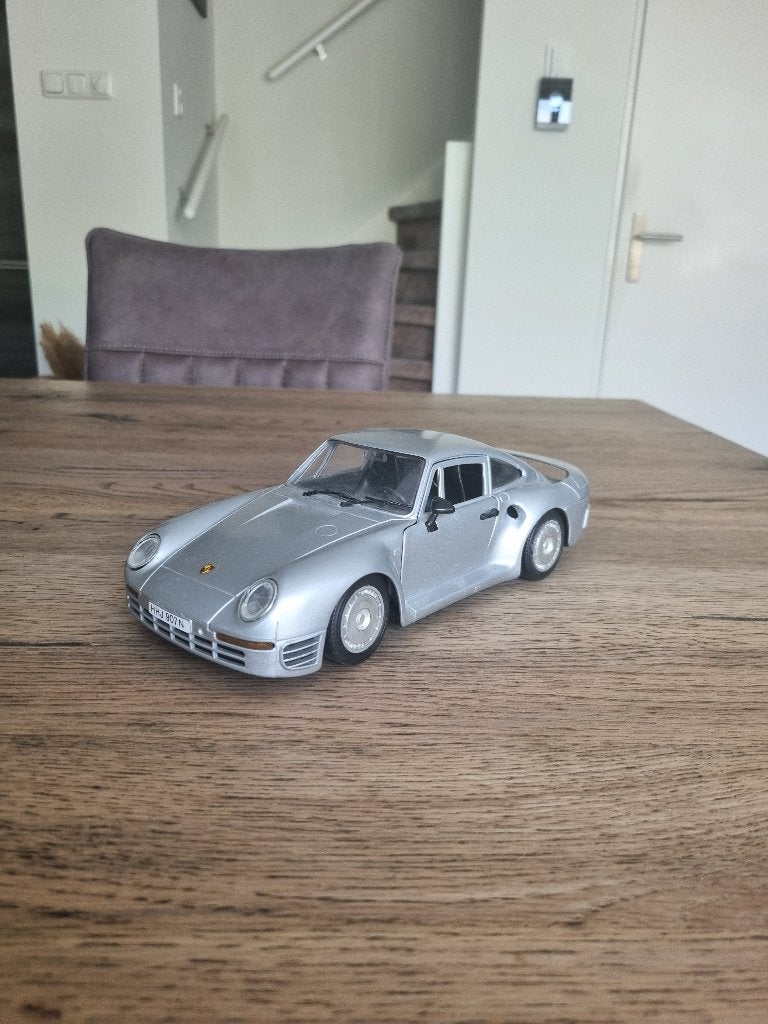 Porsche 959 1:18, Ophalen of Verzenden, Gebruikt, Auto, Overige merken