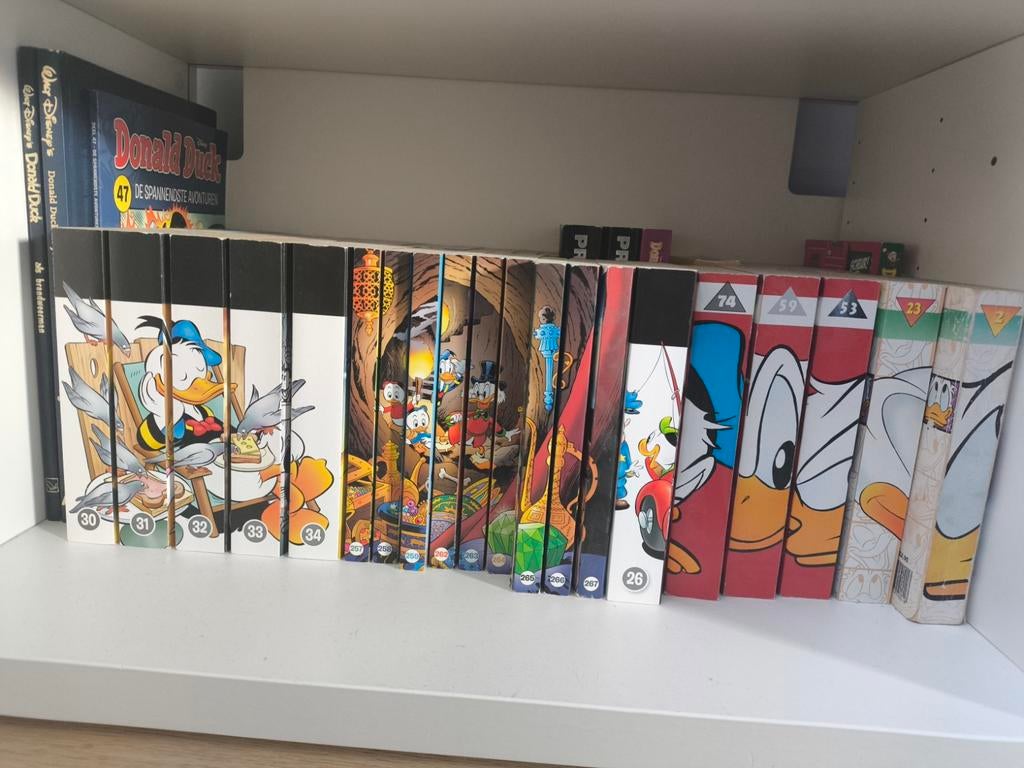 Donald Duck stripboeken, Meerdere stripboeken, Ophalen of Verzenden, Gelezen