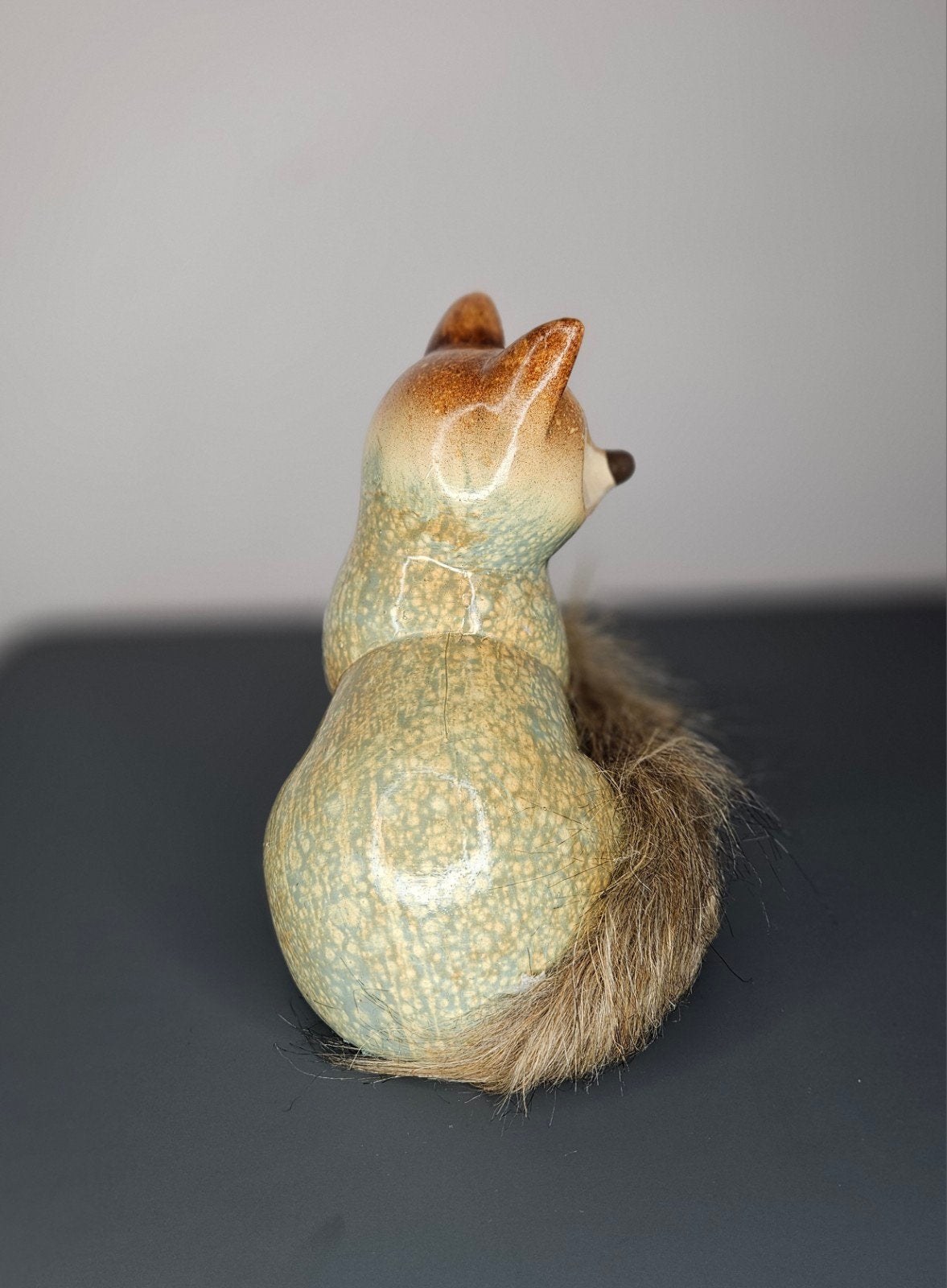 Beeldje 'Vos' H.16.5cm, Ophalen of Verzenden, Nieuw, Dier