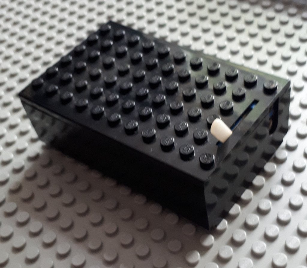 bb0045c02 (1) 1x black Electric 4.5V Battery Box 6 x 11 x 3, Ophalen of Verzenden, Gebruikt