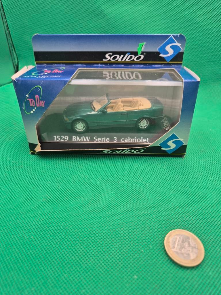 103 BMW 3 serie cabriolet 1/43 solido, Hobby en Vrije tijd, Modelauto's | 1:43, Ophalen of Verzenden, Zo goed als nieuw, Auto