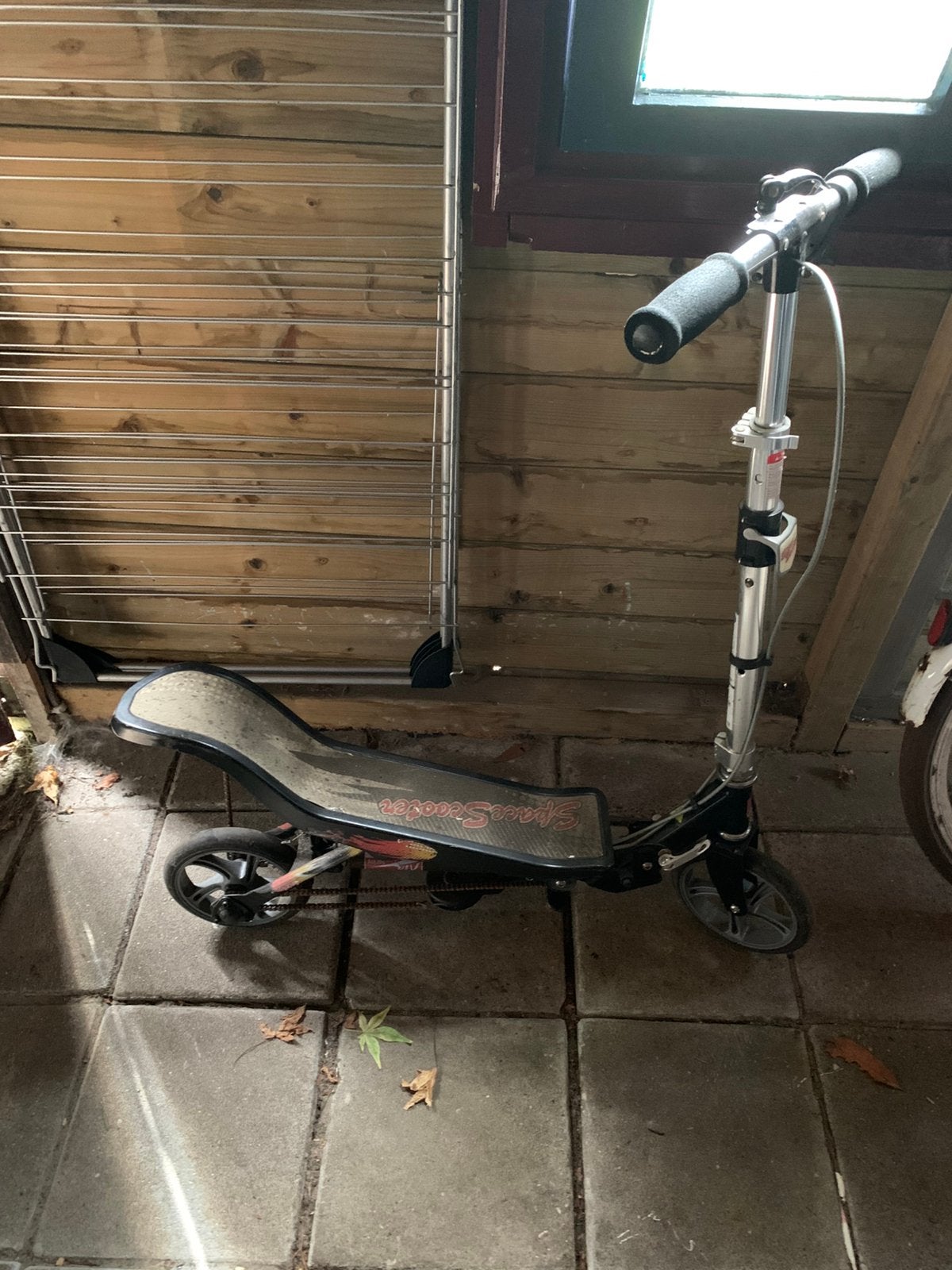 Space scooter, Ophalen, Gebruikt