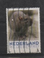 ‹(•¿•)› nl m0248 bruine rat, Verzenden, Na 1940, Gestempeld
