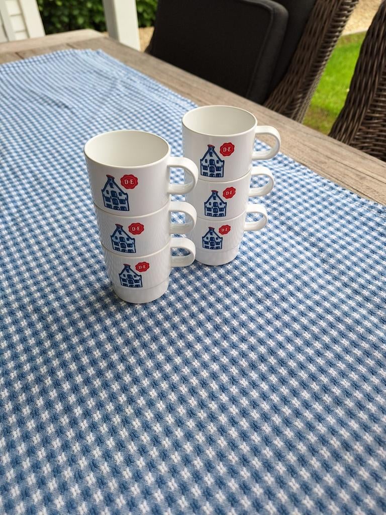 Mepal Rosti DE koffie mokken wit - 6 stuks, Huis en Inrichting, Keuken | Servies, Ophalen