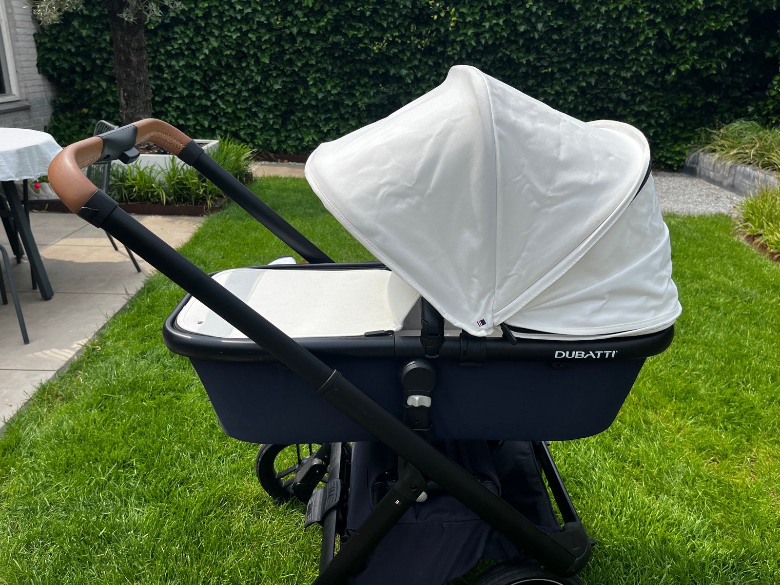 Dubatti One Kinderwagen met accessoires, Kinderen en Baby's, Kinderwagens en Combinaties, Gebruikt, Verstelbare duwstang, Combiwagen
