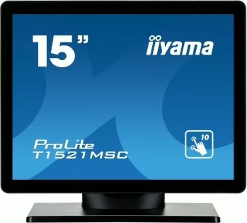 iiyama ProLite T1521MSC-B1 – 15” Touch Monitor – TN-paneel