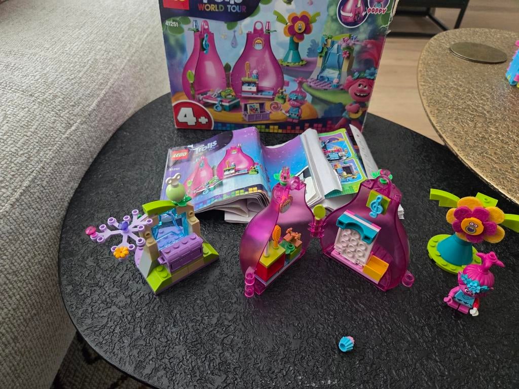Lego Trolls World Tour Poppy's Pod 41251, Compleet, Overige thema's, Lego, Ophalen of Verzenden