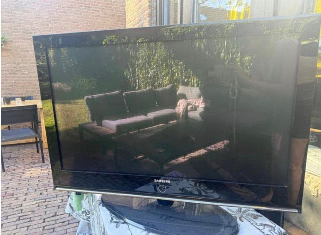 Samsung TV, Ophalen, 50 Hz, Zo goed als nieuw, Samsung