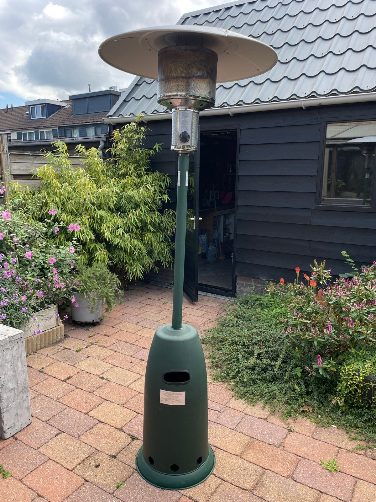 Terraskachel op gas, Tuin en Terras, Ophalen, Zo goed als nieuw