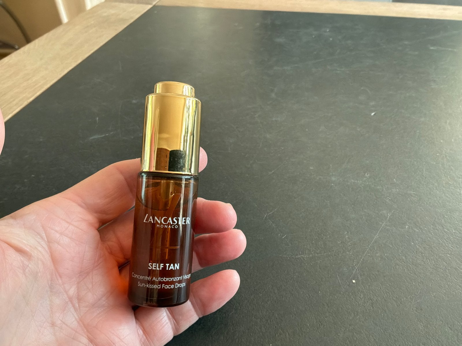 Lancaster Monaco Self Tan Sun-kissed Face Drops 15ml, Ophalen of Verzenden, Zo goed als nieuw, Overige typen