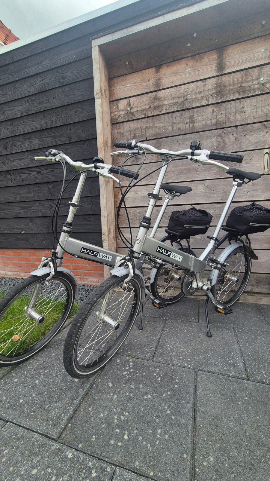 Giant Halfway vouwfietsen, 20 inch of meer, Velgrem, Versnellingen, Zo goed als nieuw