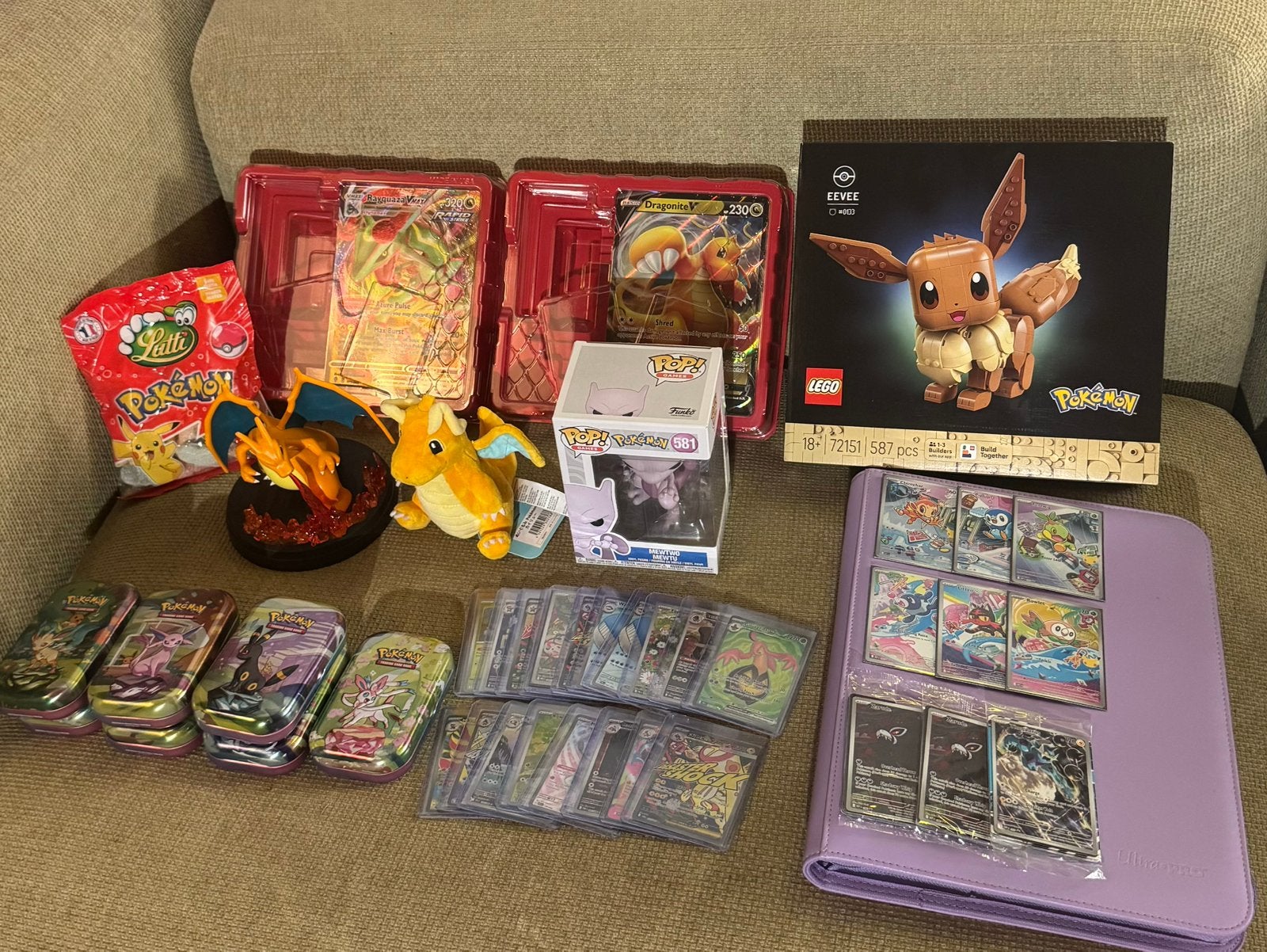 Pokemon collectie, Ophalen of Verzenden, Zo goed als nieuw, Meerdere kaarten