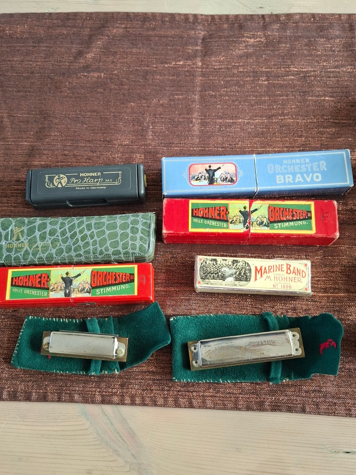 Harmonica 8 x, Ophalen of Verzenden, Overige typen