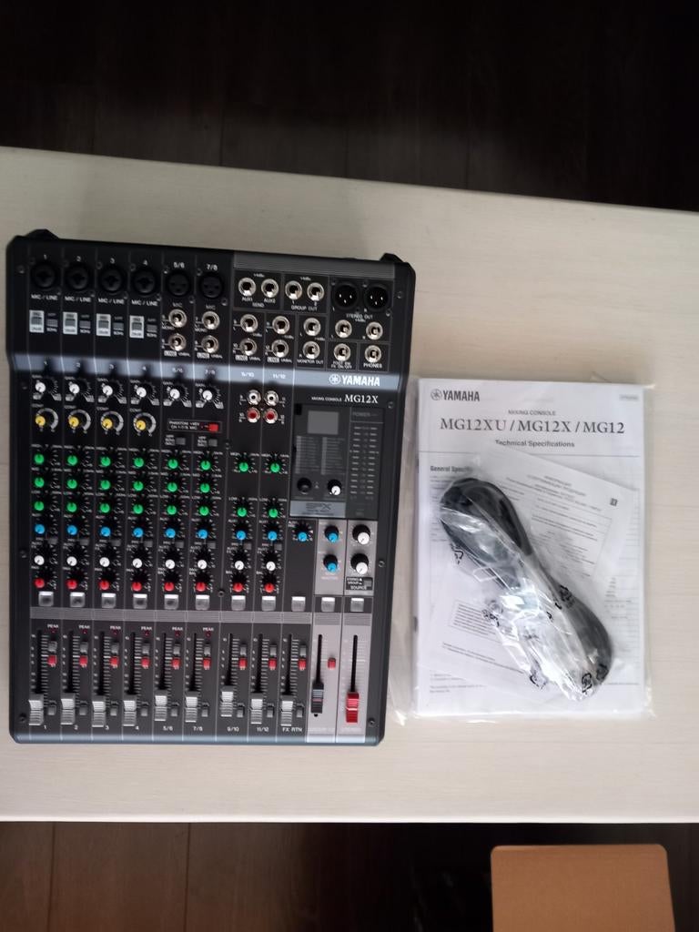 Yamaha MG12 X mengpaneel mixer Nieuw in doos, Ophalen of Verzenden, Nieuw