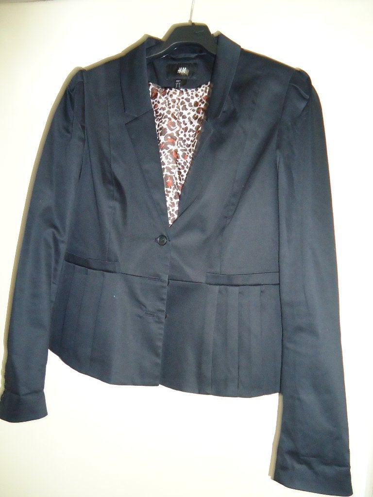 nieuwe zwart  dames kolbert, H&M, Zwart, Maat 42/44 (L), Nieuw