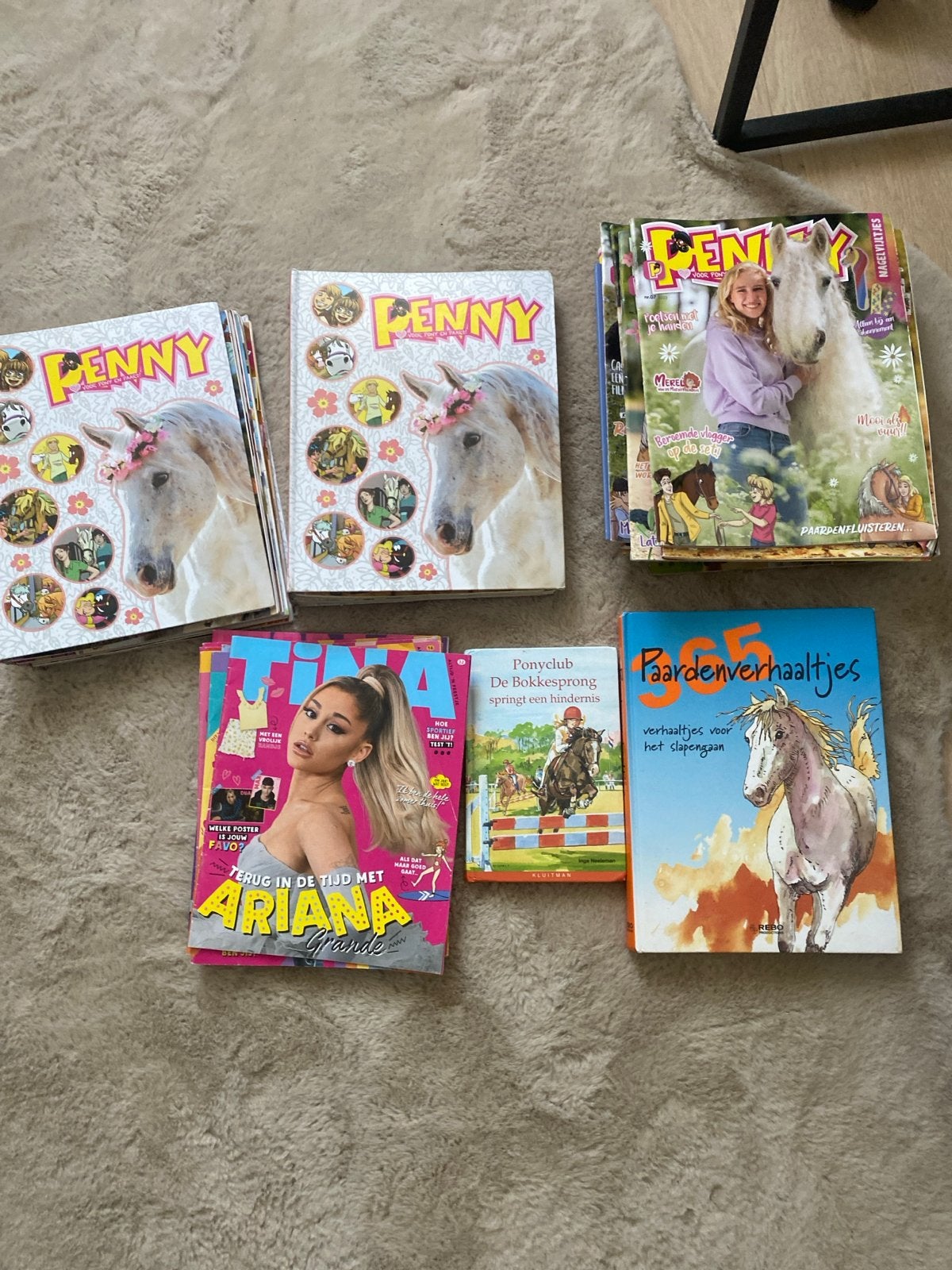 Penny, Tina en paardenboeken - Diverse collectie, Ophalen, Gelezen, Fictie algemeen