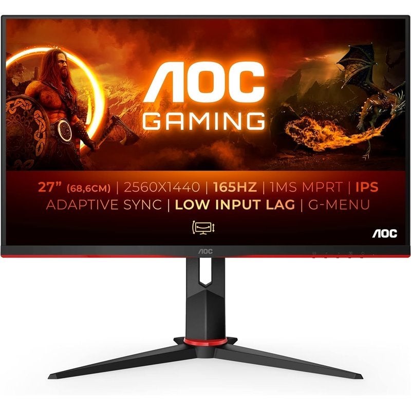 AOC Q27G2S/EU 27" QHD 165Hz 1ms IPS Gaming Monitor