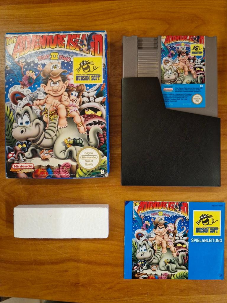 Nintendo nes the adventure island part two, Spelcomputers en Games, Games | Nintendo NES, Ophalen of Verzenden