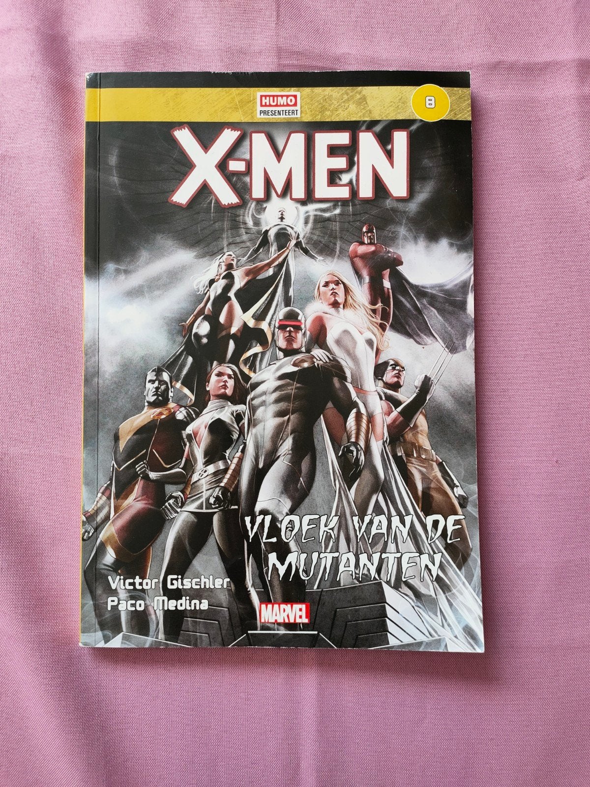X-Men: Vloek van de Mutanten - Marvel stripboek, Eén stripboek, Ophalen of Verzenden, Zo goed als nieuw, Victor Gischler, Paco Medina