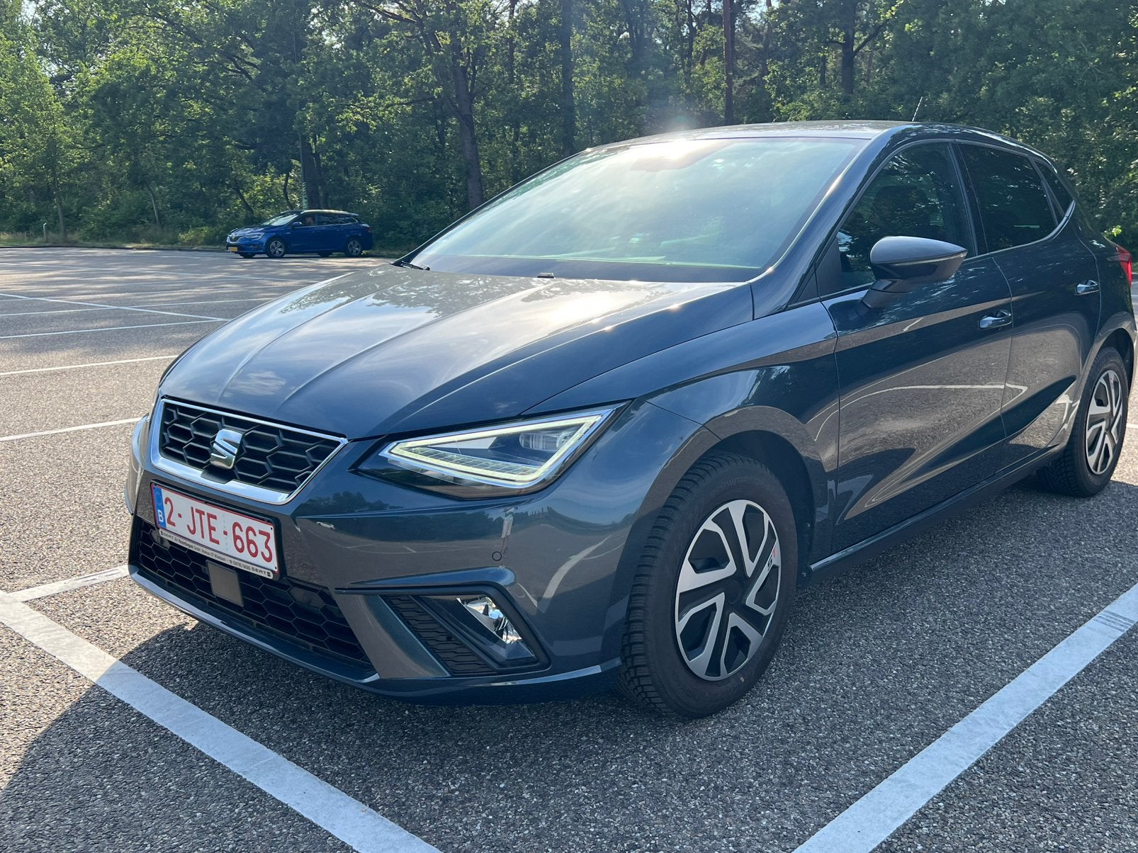 Seat ibiza sport paket 2024 TCI , met 2 jaar keuring, Auto's, Seat, Voorwielaandrijving, Euro 6, Blauw, Particulier